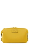 Dagne Dover Hunter Water Resistant Toiletry Bag In Ochre