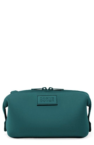 Dagne Dover Hunter Water Resistant Toiletry Bag In Evergreen