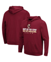 Colosseum Men's Maroon Boston College Eagles Lantern Pullover Hoodie In Maroon