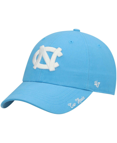 47 Brand Women's Carolina Blue North Carolina Tar Heels Miata Clean Up Logo Adjustable Hat
