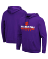 Colosseum Men's Purple Clemson Tigers Lantern Pullover Hoodie In Purple