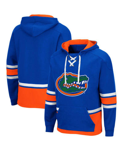 Colosseum Men's Florida Gators Lace Up 3.0 Pullover Hoodie In Royal
