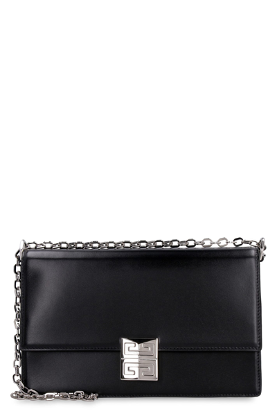 Givenchy 4g Leather Crossbody Bag In Nero
