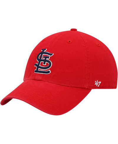 47 Brand Men's Red St. Louis Cardinals Game Clean Up Adjustable Hat