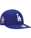 New Era Men's Royal Los Angeles Dodgers 9/11 Memorial Side Patch 59fifty Fitted Hat In Royal