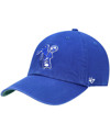47 BRAND MEN'S ROYAL INDIANAPOLIS COLTS LEGACY FRANCHISE FITTED HAT
