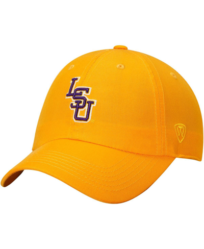 Top Of The World Men's Gold-tone Lsu Tigers Staple Adjustable Hat