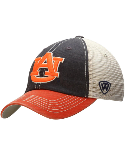 Top Of The World Men's Auburn Tigers Offroad Trucker Adjustable Hat In Navy