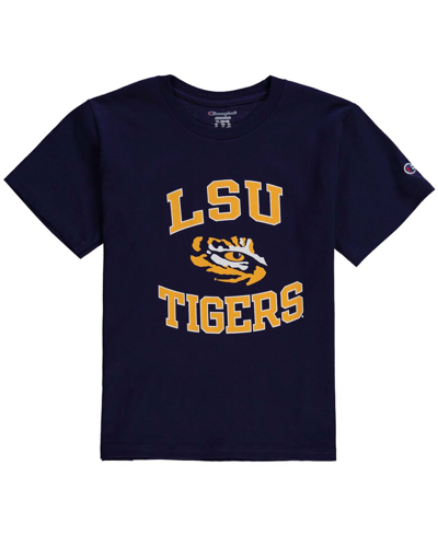 Champion Youth Purple Lsu Tigers Circling Team Jersey T-shirt