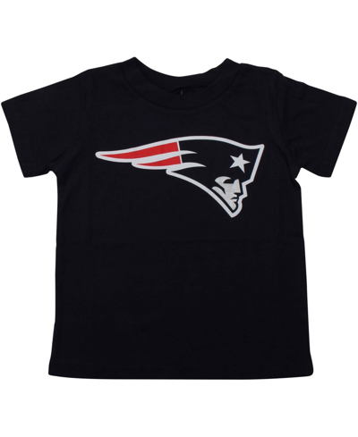Outerstuff Toddler Boys And Girls New England Patriots Navy Blue Team Logo T-shirt