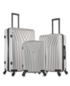 INUSA VASTY LIGHTWEIGHT HARDSIDE SPINNER LUGGAGE SET, 3 PIECE