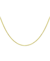 Giani Bernini Box Link 20" Chain Necklace In 18k Gold-plated Sterling Silver, Created For Macy's In Gold Over Silver