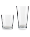 CIRCLE GLASS SIMPLE HOME ENTERTAINING GLASSES, SET OF 16