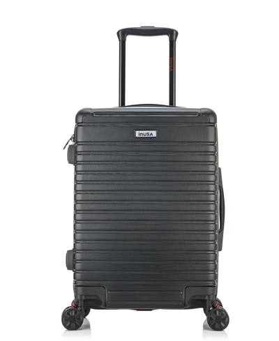 Inusa Deep Lightweight Hardside Spinner Luggage, 20" In Black