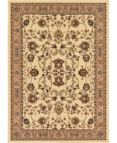 Bayshore Home Arnav Arn1 7' X 10' Area Rug In Ivory