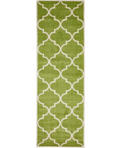 Bayshore Home Closeout!  Arbor Arb3 2' 7" X 8' Runner Area Rug In Green