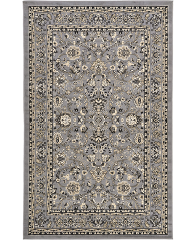 Bayshore Home Arnav Arn1 5' X 8' Area Rug In Gray