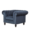 ABBYSON LIVING ABBYSON GRAND CHESTERFIELD ARMCHAIR