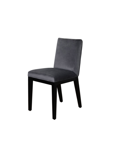 Abbyson Living Abbyson Bristol Dining Chair In Charcoal