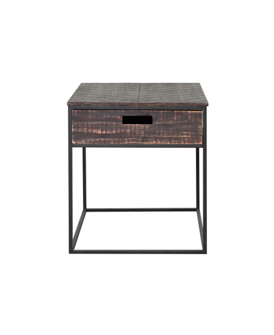 Abbyson Living Tustin End Table In Brown
