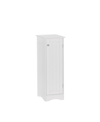 Riverridge Home Ashland Slim Single Door Cabinet In White