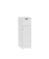 Riverridge Home Ashland Slim Cabinet With Drawer In White