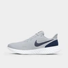 Nike Men's Revolution 5 Running Shoes In Pure Platinum/chile Red/white/thunder Blue