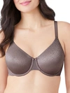 Wacoal Women's Back Appeal Underwire Bra 855303 In Cappuccino