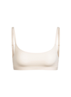 Skims Fits Everybody Scoop-neck Stretch-woven Bra In Neutral