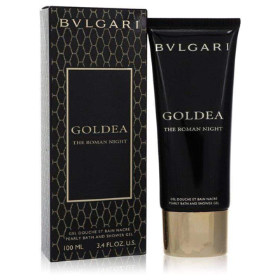 Bvlgari Goldea The Roman Night By  Pearly Bath And Shower Gel 3.4 oz For Women