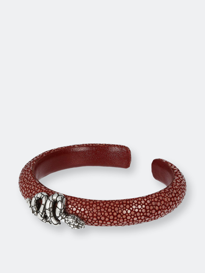 Albert M. Bangle With Snake In Grey