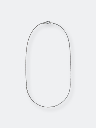 Albert M. Foxtail Chain Necklace In Grey