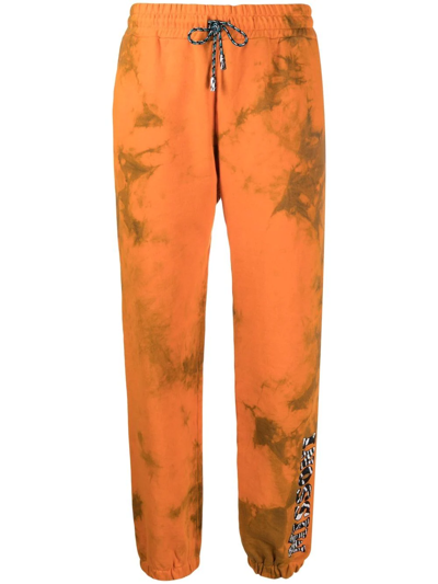 Missoni Tie-dye Track Trousers In Orange