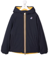 K-way Chest Logo-print Jacket In Yellow
