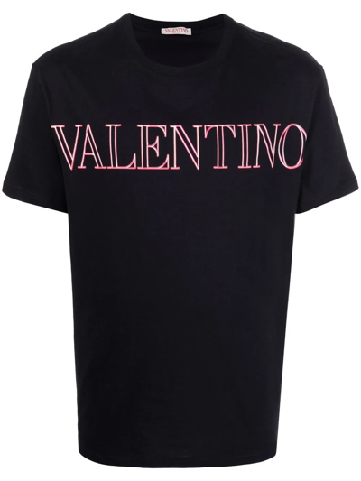 Valentino Logo印花t恤 In Multi-colored