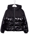 Invicta Teen Panelled Padded Jacket In Blue