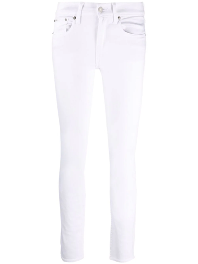 Polo Ralph Lauren Mid-rise Skinny Jeans In White