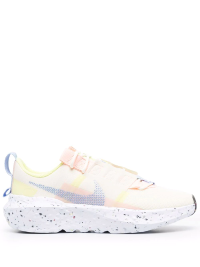 Nike Crater Impact Sneakers In Off White Yellow And Blue