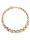 Lauren Rubinski 14k Yellow Gold Large Wheat Chain Necklace