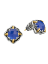 Konstantino Women's Gen K 18k Gold, Sterling Silver & Sodalite Stud Earrings