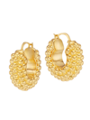MISSOMA WOMEN'S BAYA 18K GOLD-PLATED HOOP EARRINGS,400015196598