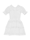 Little Peixoto Kids' Little Girl's & Girl's Ora Eyelet Dress In White