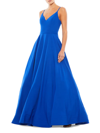 Mac Duggal Ieena A-line Gown In Royal