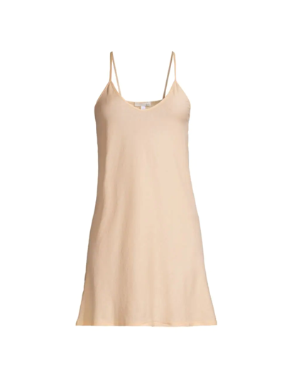 Skin Sexy Pima Cotton Slip In Beige