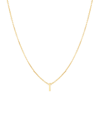 Saks Fifth Avenue 14k Yellow Gold Initial Pendant Necklace In Initial I
