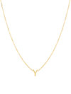 Saks Fifth Avenue 14k Yellow Gold Initial Pendant Necklace In Initial Y