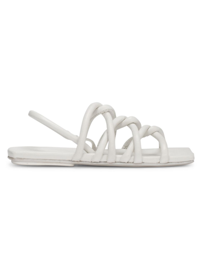 Marsèll Leather Strappy Sandals In White