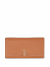 BURBERRY MONOGRAM-MOTIF CONTINENTAL WALLET