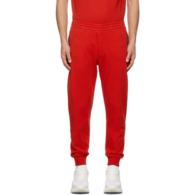 Alexander Mcqueen Selvedge Logo Tape Jogger Sweatpants In Alexander Mcqueen Selvedge Logo Tape Jogger Sweatpants In