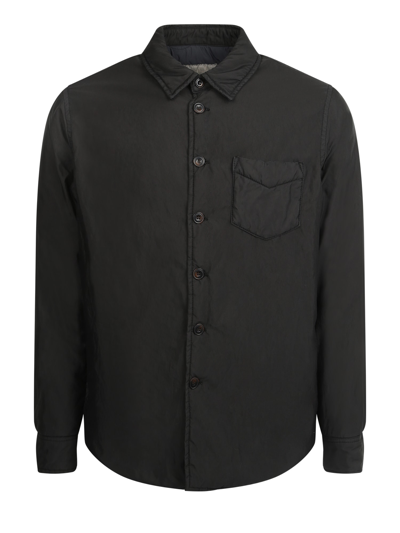 Original Vintage Style Shirt Jacket In Black
